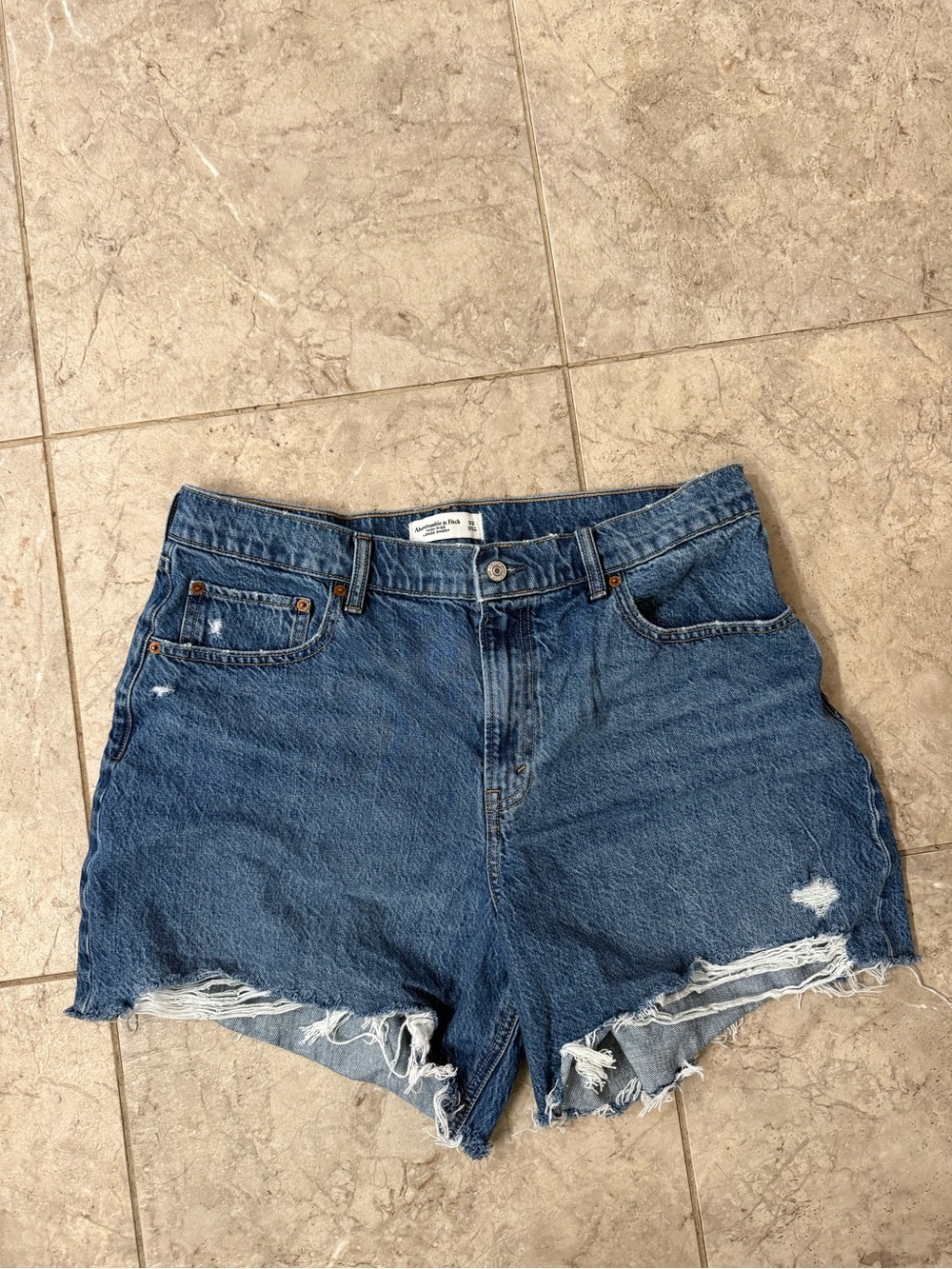 Abercrombie & Fitch High Rise Loose Short